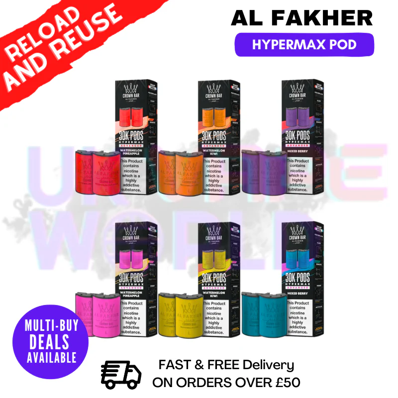 AL Fakher 30K Replacement Pods | Prefilled | £5.99