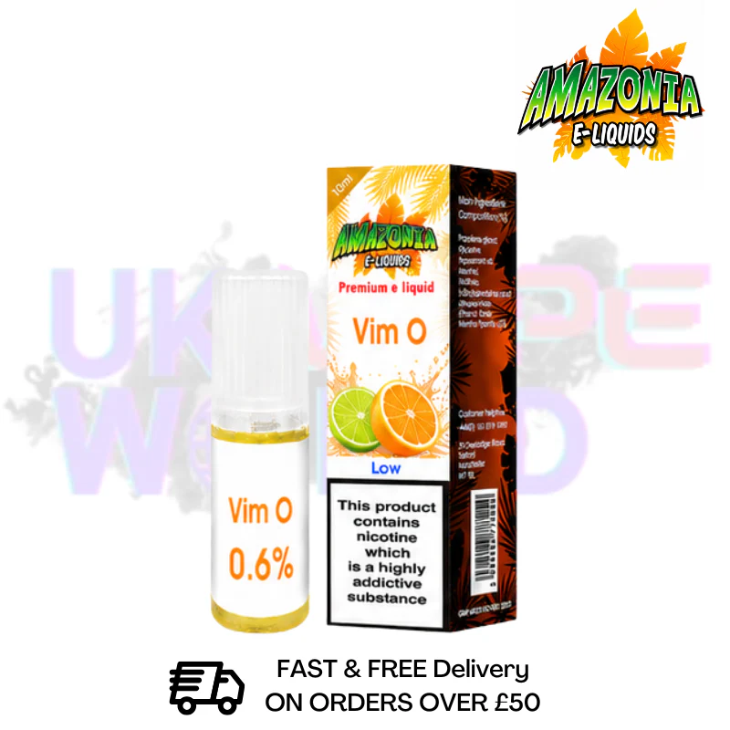Amazonia 10ml Vim O Eliquid Only £2.99 (PCS)
