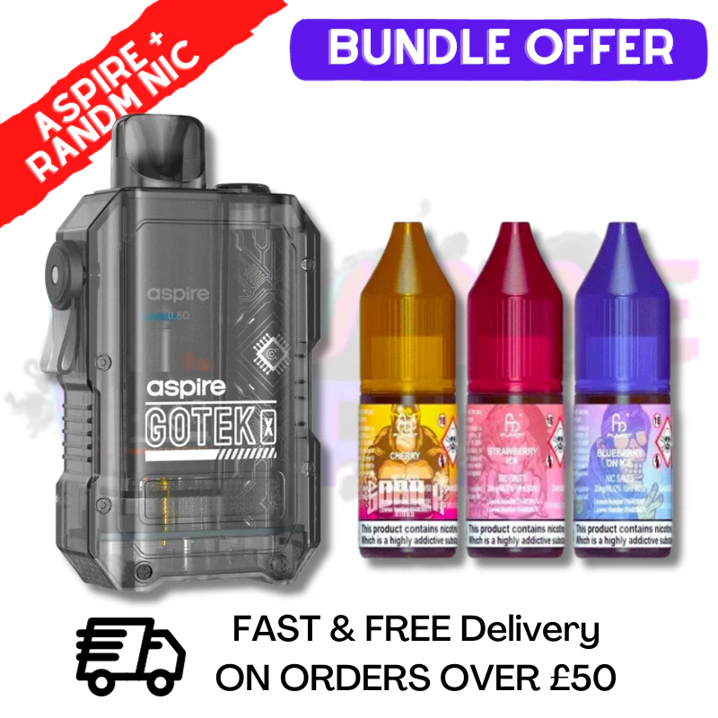 Aspire Gotek X Kit + Free RandM Salt