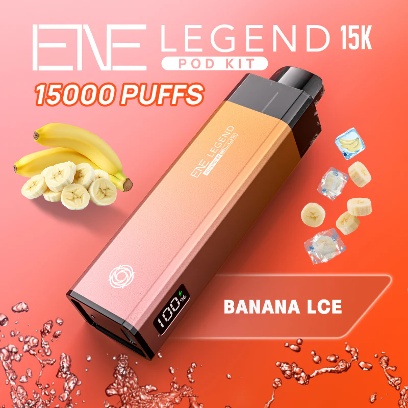 Banana ICE Elux Legend 15K Puff Prefilled Pod Kit - £6.89