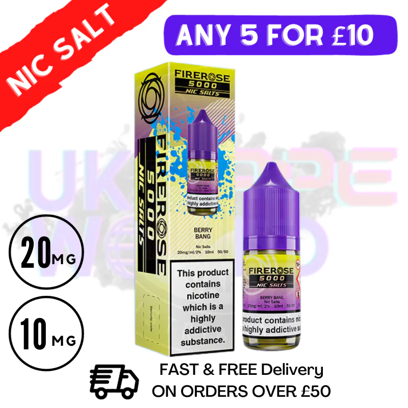 Berry Bang - Firerose 10ML Nic Salt