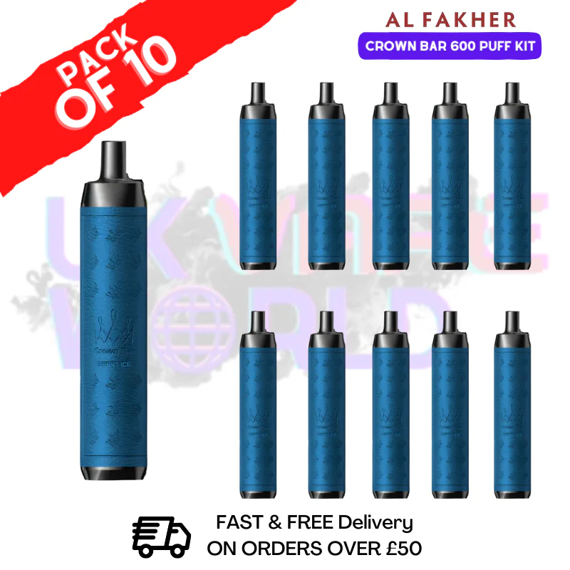 Berry Ice Al Fakher 600 Puff Kits Box Of 10