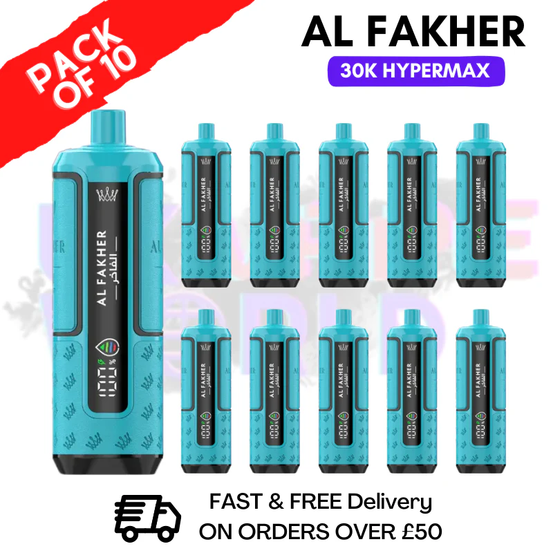 Gum Mint AL Fakher 30K Kits Box Of 10