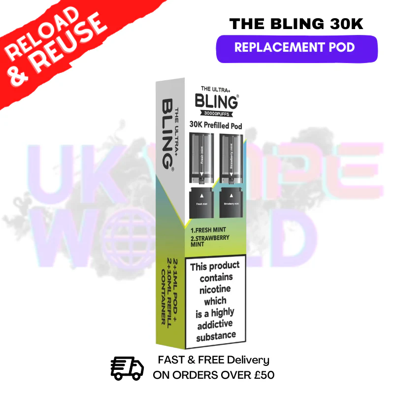 Bling 30k Replacement Pods Ultra Plus - £6.99 - Image 15