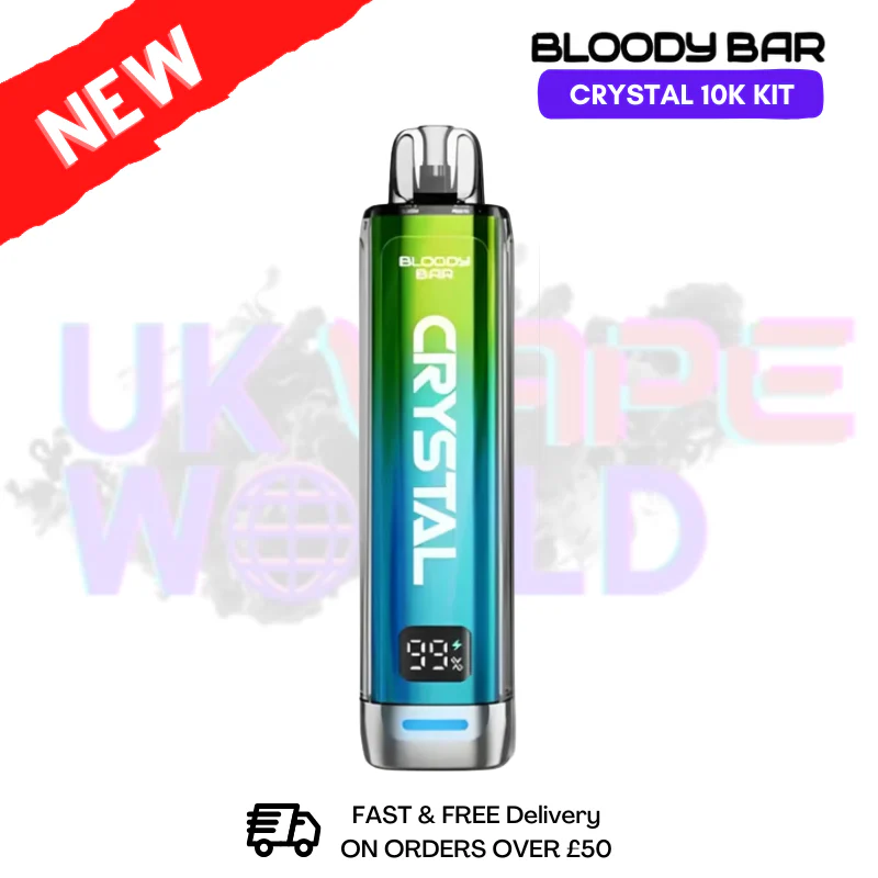 Bloody Bar Crystal Fresh Mint 10K Puff Pod Kit
