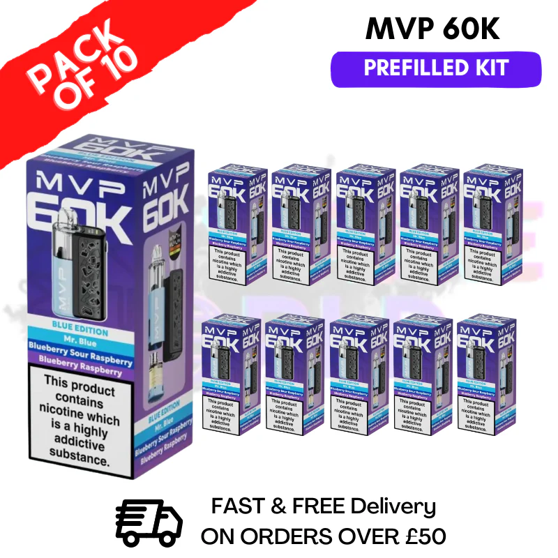 Blue Edition MVP 60K Kit Box Of 10