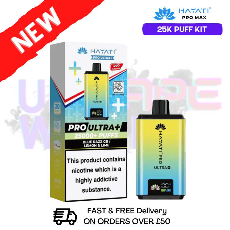 Blue Razz Cherry - Blue Razz GB Hayati 25K Pro Ultra Plus Kit