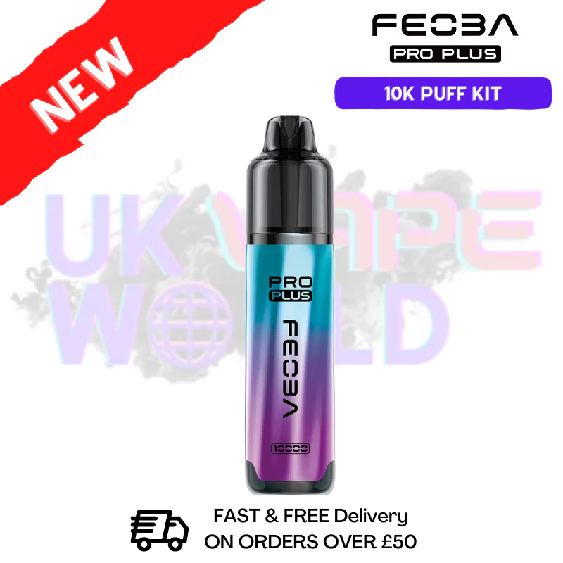 Blue Razz Lemonade Feoba Pro Plus 10K Puff Vape Kit