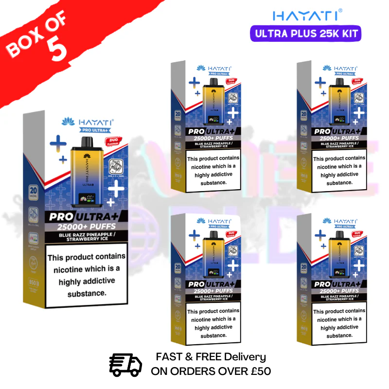 Box Of 5 - Hayati 25K Puff Pro Ultra Prefilled Kit - ONLY £42.99 - Image 12