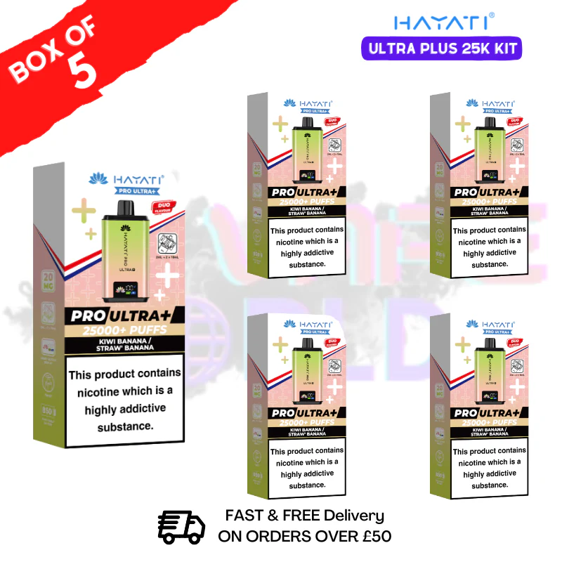 Box Of 5 - Hayati 25K Puff Pro Ultra Prefilled Kit - ONLY £42.99 - Image 16