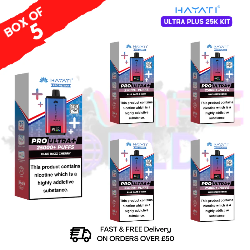 Box Of 5 - Hayati 25K Puff Pro Ultra Prefilled Kit - ONLY £42.99 - Image 20