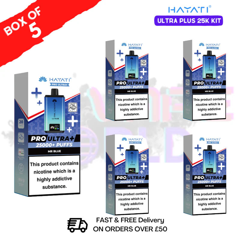 Box Of 5 - Hayati 25K Puff Pro Ultra Prefilled Kit - ONLY £42.99 - Image 27