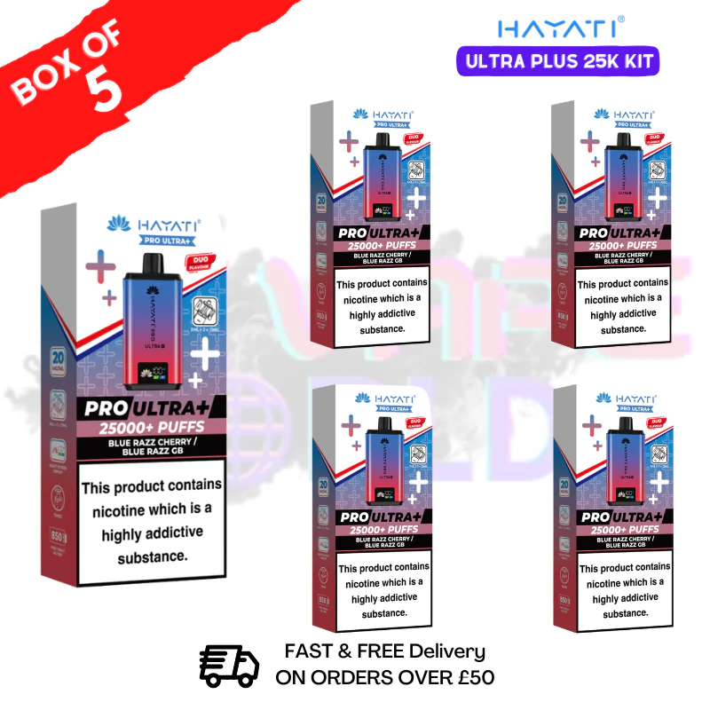 Box Of 5 - Hayati 25K Puff Pro Ultra Prefilled Kit - ONLY £42.99 - Image 31