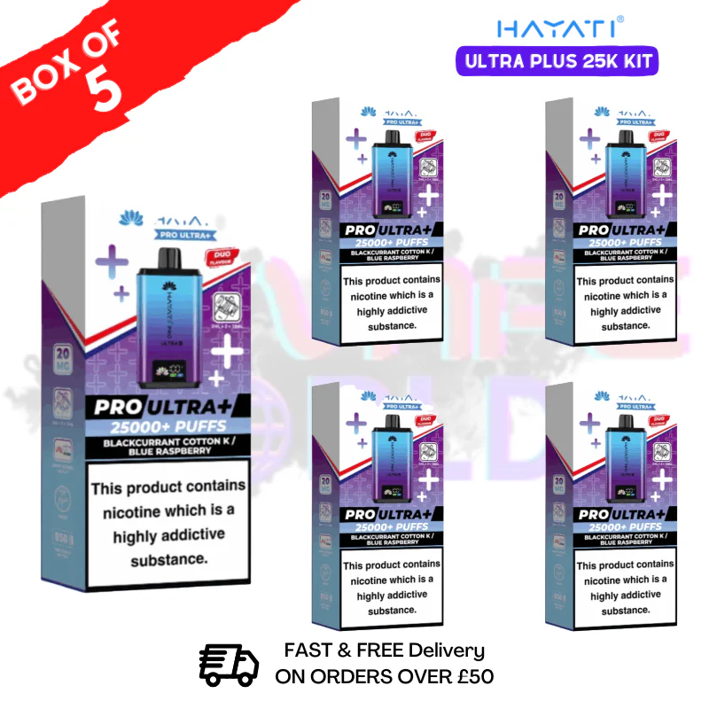 Box Of 5 - Hayati 25K Puff Pro Ultra Prefilled Kit - ONLY £42.99 - Image 36