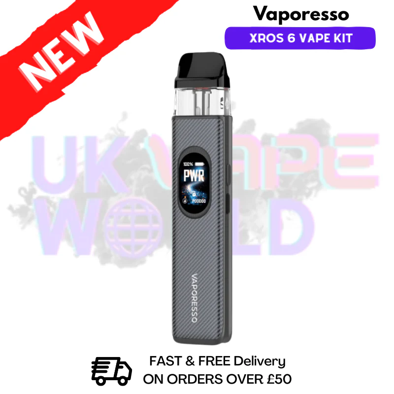 Carbon Fiber Vaporesso Xros 6 Vape Kit - £19.99