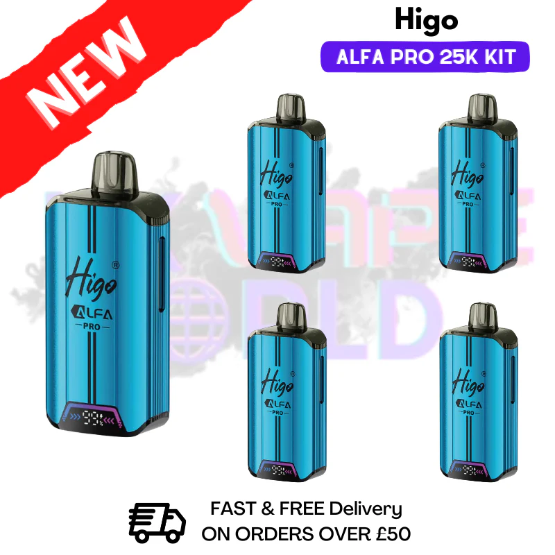 Cherry Berry Higo Alfa 25K Kit Box Of 5 - £24.99