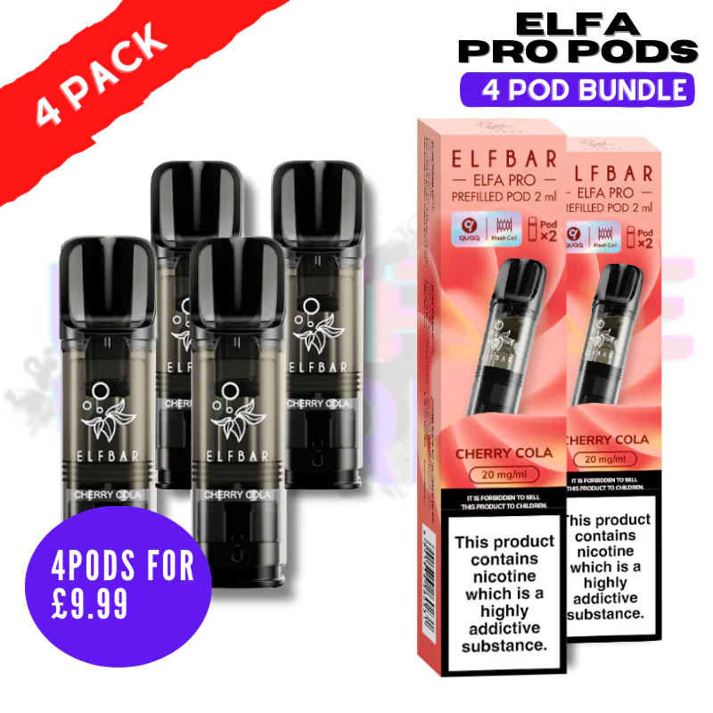 Cherry Cola ELFA Pro Pods - Pack Of 4 PODS