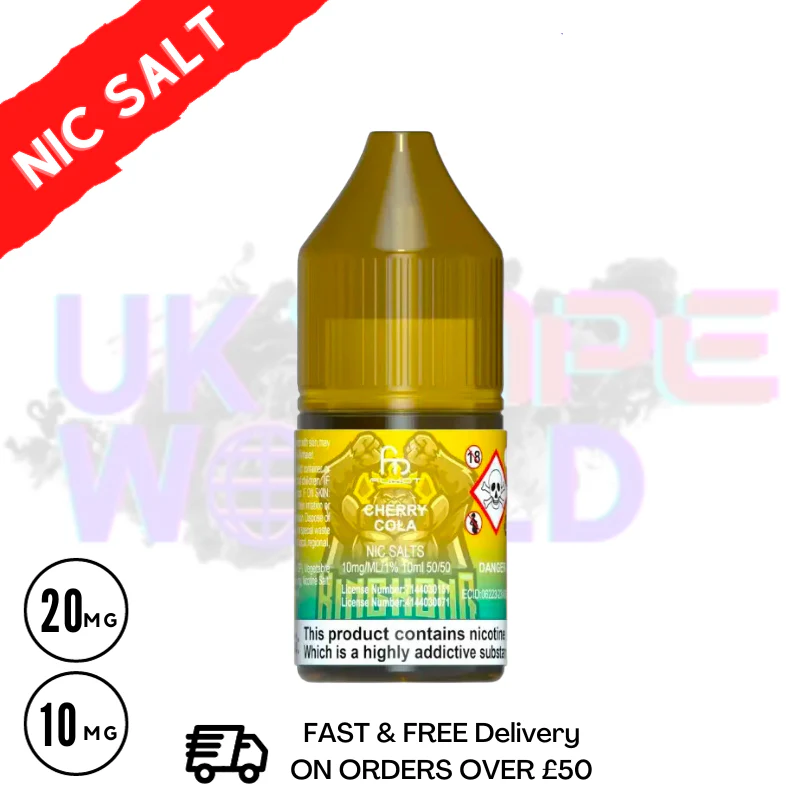 Cherry Cola - RandM Tornado 7000 Nic Salt 10ML eLiquid