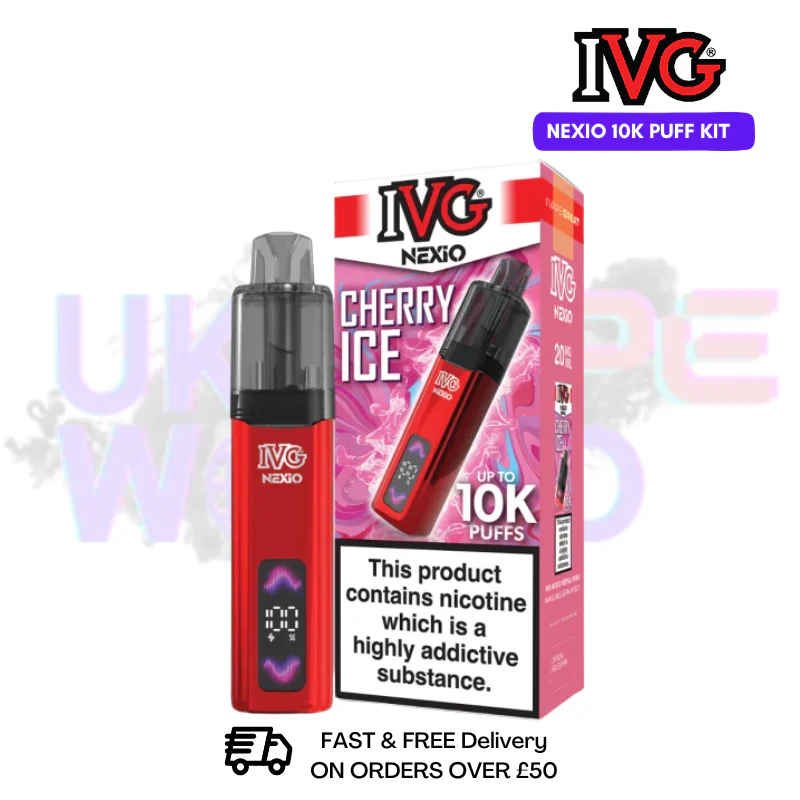 Cherry Ice IVG Nexio Prefilled Pod Kit - 2 For £15