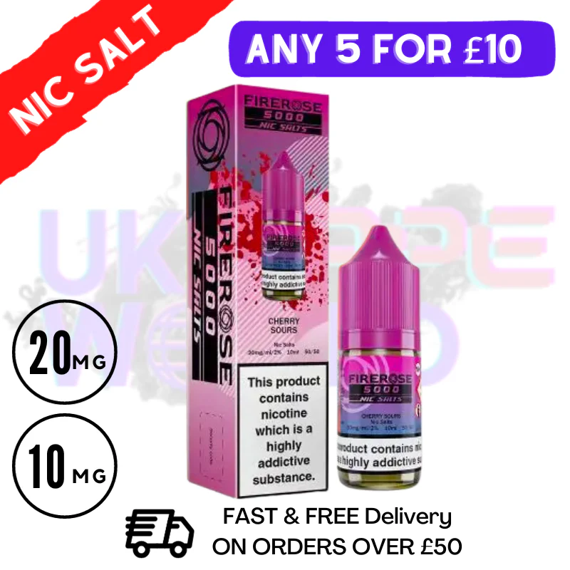 Cherry Sours - Firerose 10ML Nic Salt