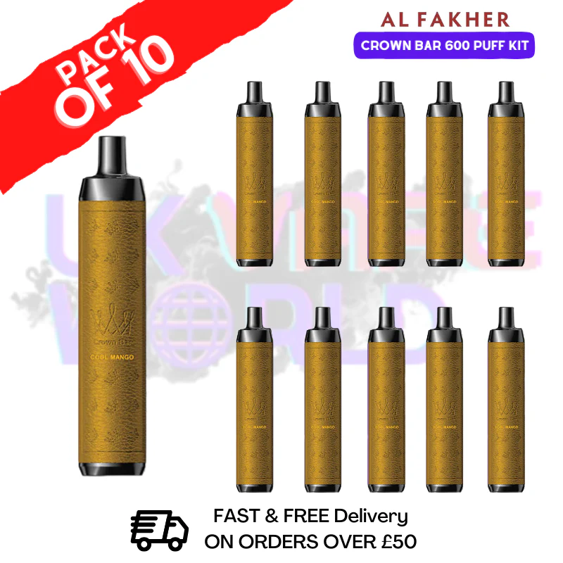 Cool Mango Al Fakher 600 Puff Kits Box Of 10