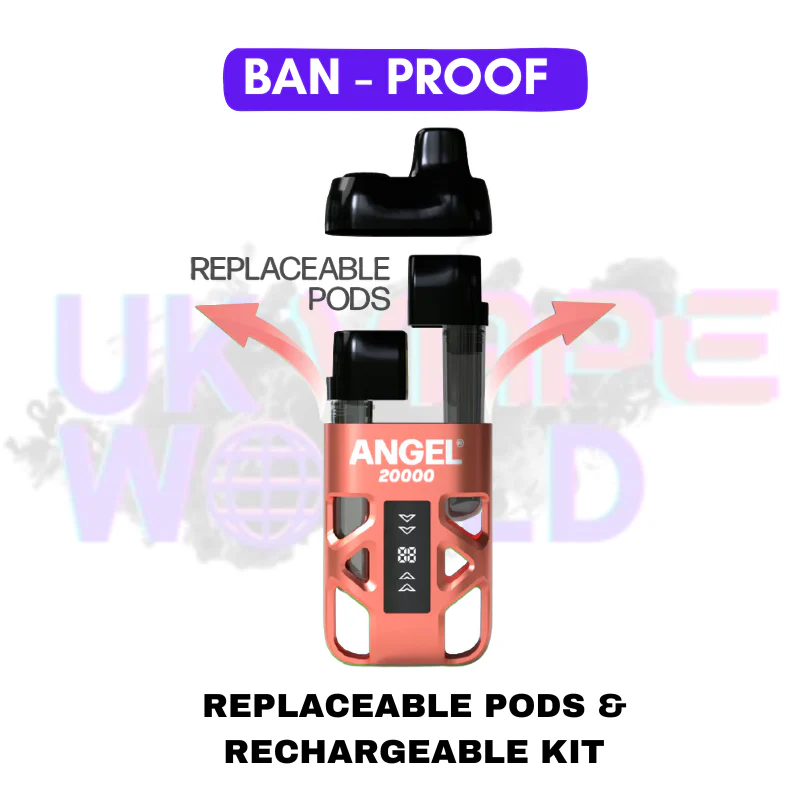 Coral Edition Angel Bar 20K Puff Twist Prefilled Pod Kit - Image 2