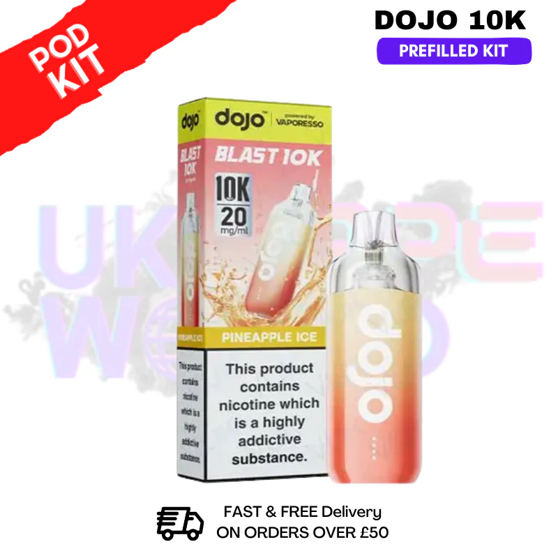 Dojo Blast 10K Puff 10,000 Prefilled Pod Kit - Image 12