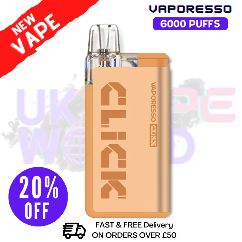 Double Apple Vaporesso 6K Coss Click Disposable Kit - ONLY £8.99