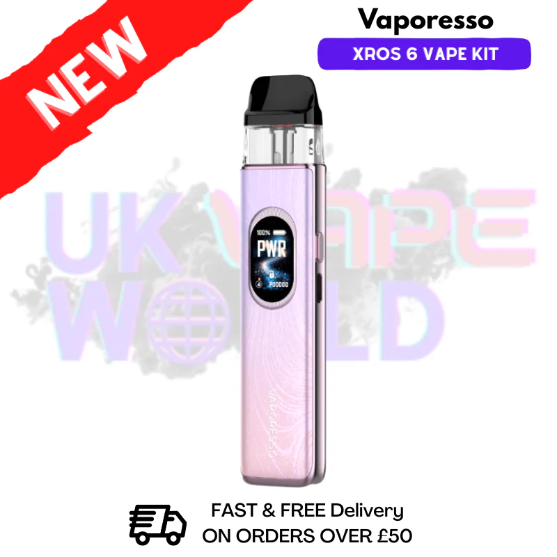 Dreamy Pink Vaporesso Xros 6 Vape Kit - £19.99