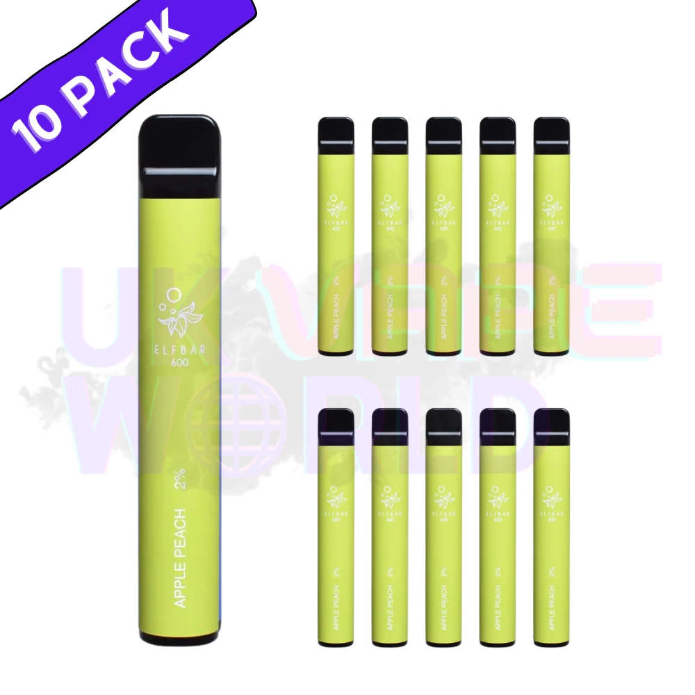 Elf Bar 600 Apple Peach Flavour Box of 10