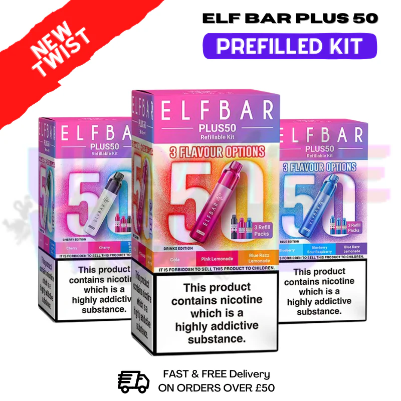 Elf Bar Plus 50K Puff Kit - Only £9.98