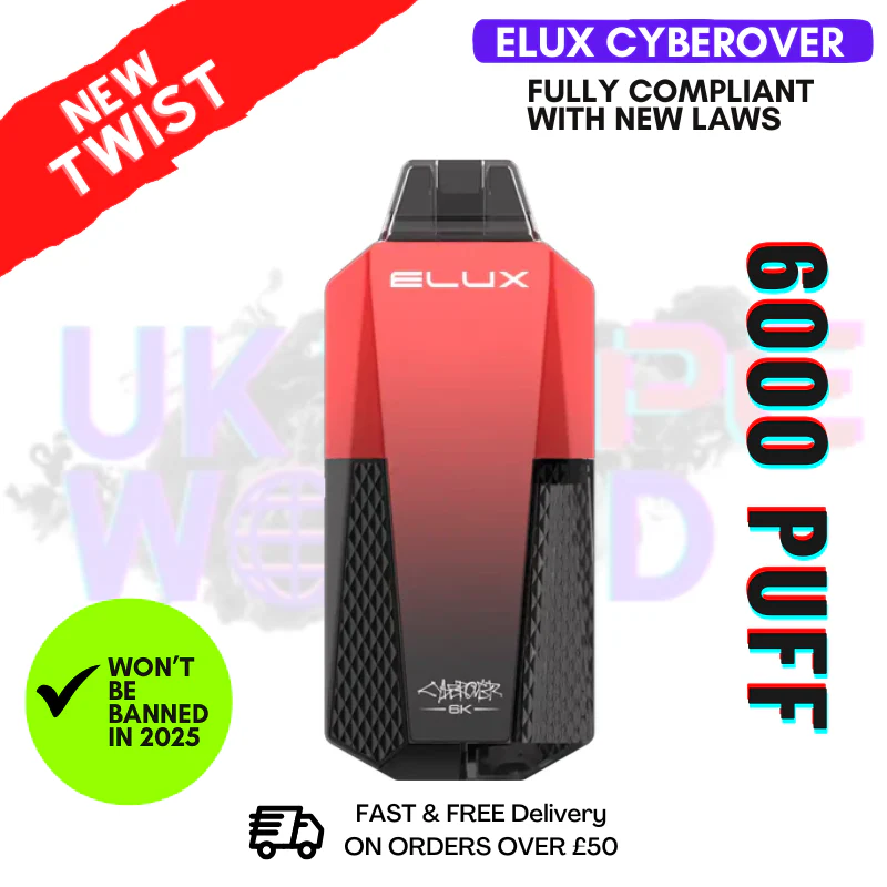 Elux CyberOver 6000 Puff 6K Kit - Image 3