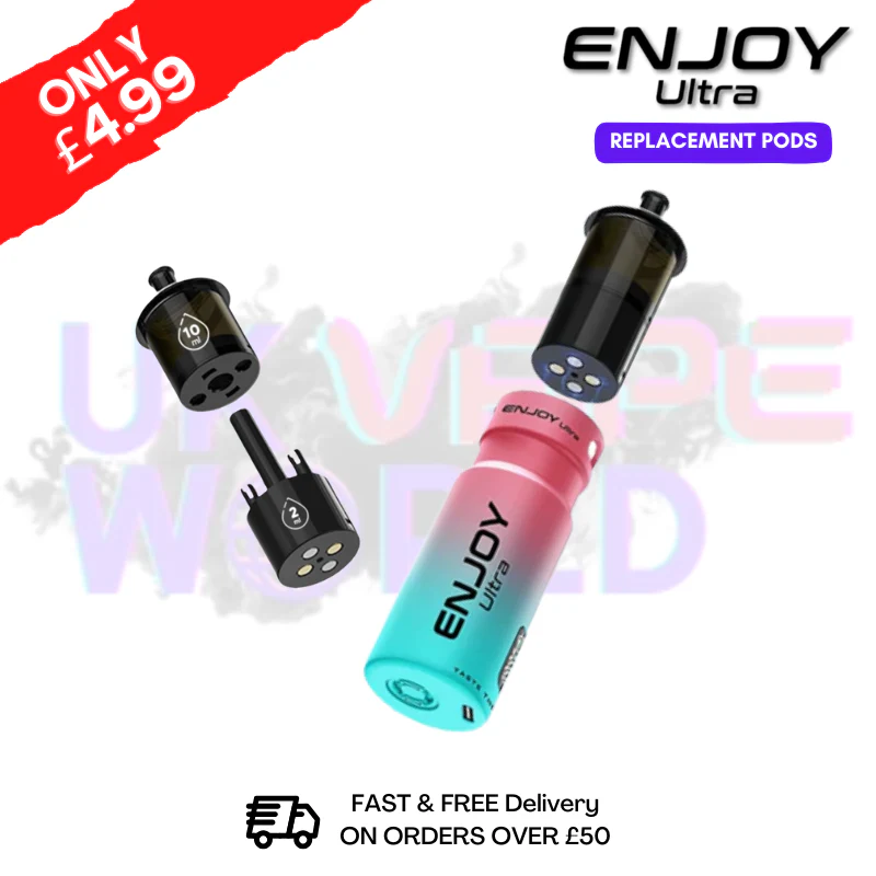 Enjoy Ultra 9000 Replacement Pods - Only £4.99