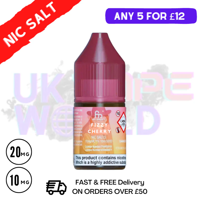 Fizzy Cherry - RandM Tornado 7000 Nic Salt 10ML eLiquid