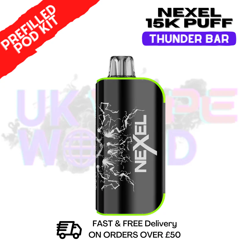 Fresh Mint Nexel 15K Thunder Prefilled Pod Kit