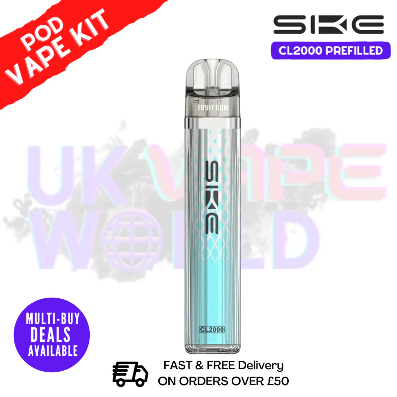 Fruit Gum SKE CL2000 2K Puff Vape Pen Kit