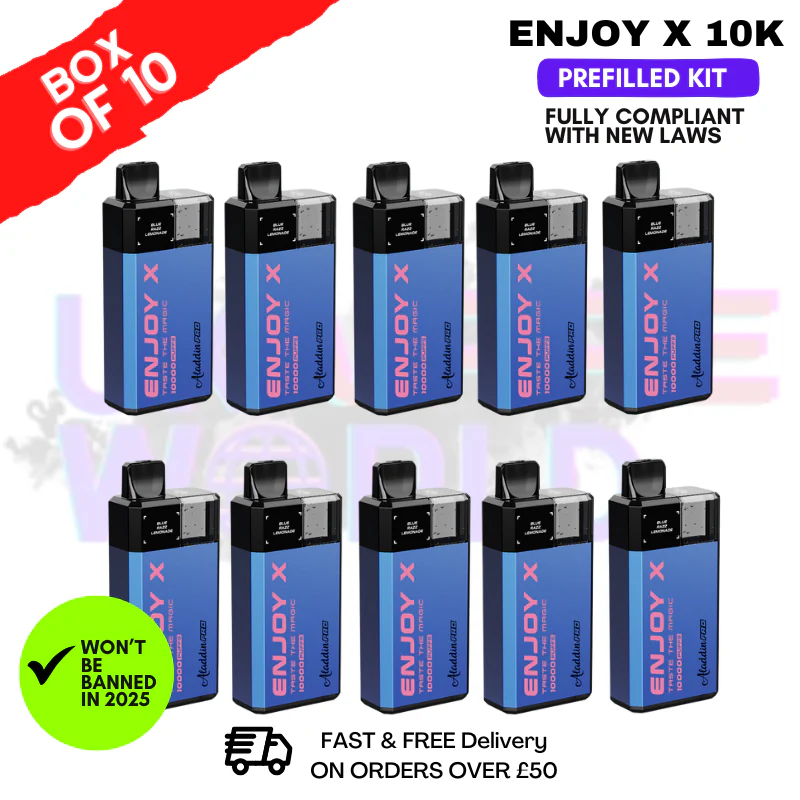 Gummy Bear Enjox X 10K Puff Prefilled Pod Kits Box Of 10