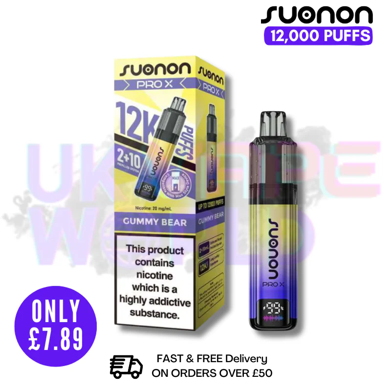 Gummy Bear Suonon Pro X 12K Pod Kit - Only £7.89
