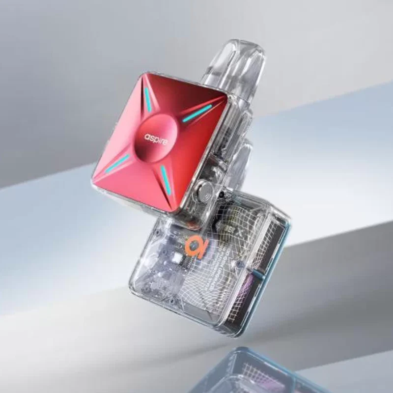 Frost Blue Aspire Cyber X Pod Kit + Free Nicsalt - Image 2
