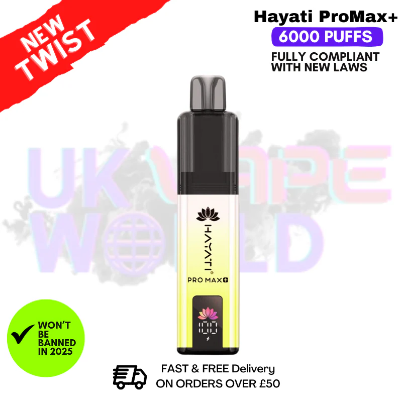 Hayati Pro Max 6K Prefilled Pod Kit - Any 3 For £21 - Image 4