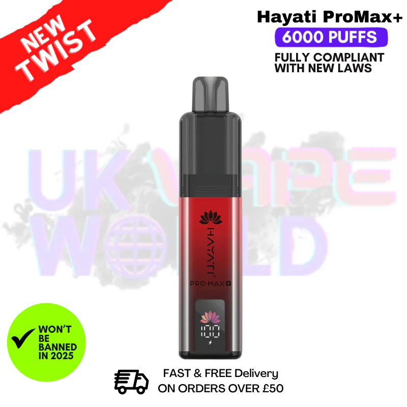 Hayati Pro Max 6K Prefilled Pod Kit - Any 3 For £21 - Image 6