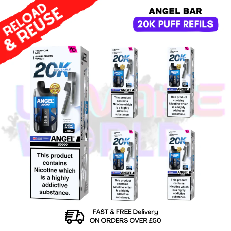 Holiday Edition Angel Bar 20K REPLACEMENT PODS Box Of 5