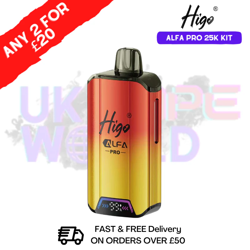 Huba Higo 25K Alfa Pro Pod Kit - Any 2 For £20
