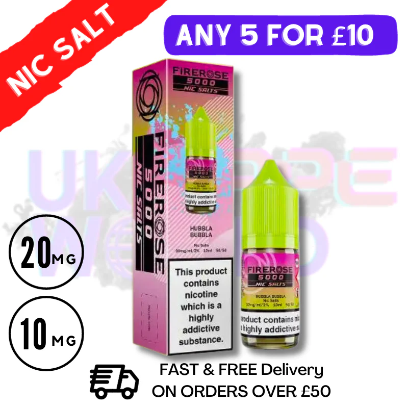 Hubbla Bubbla - Firerose 10ML Nic Salt