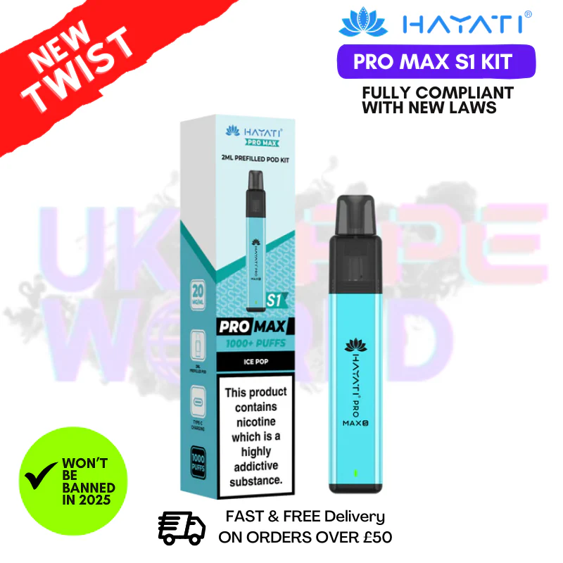 Ice Pop Hayati S1 Pro Max Kit - £3.99