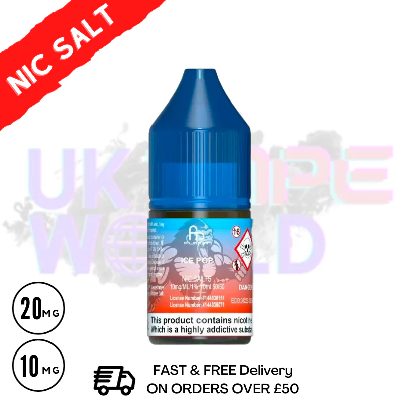 ICE POP - RandM Tornado 7000 Nic Salt 10ML eLiquid