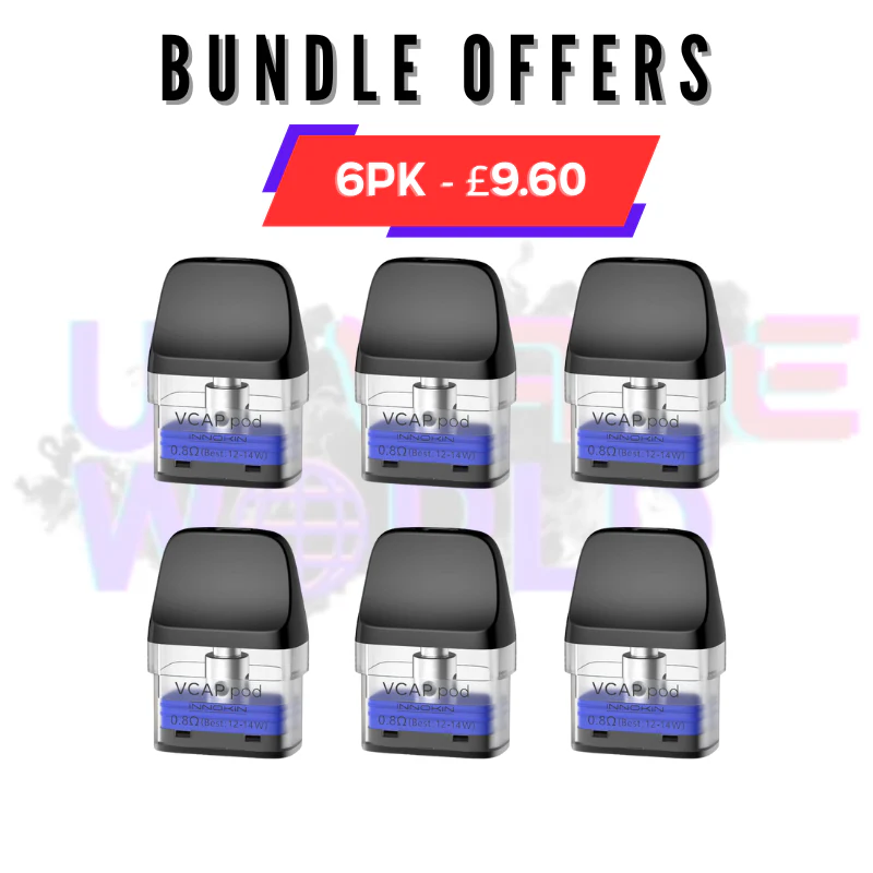 Innokin VCAP (TRINE) Replacement Pods - Six Pack 6PK - Image 2