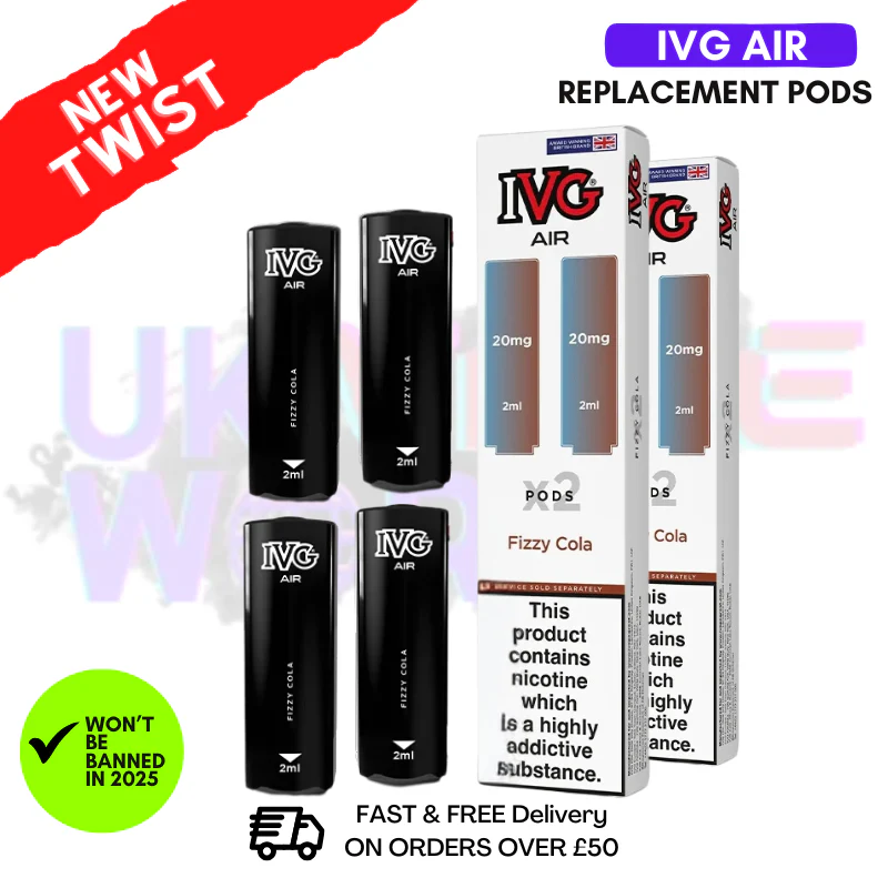 IVG AIR Pods Fizzy Cola Pack Of 4