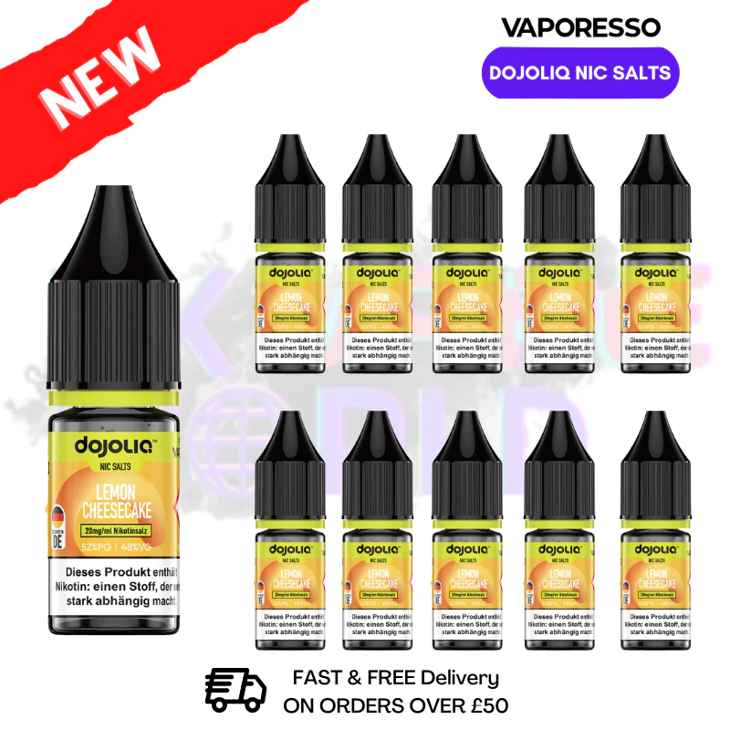 Lemon Cheesecake Dojo Liq Nic Salts Box Of 10