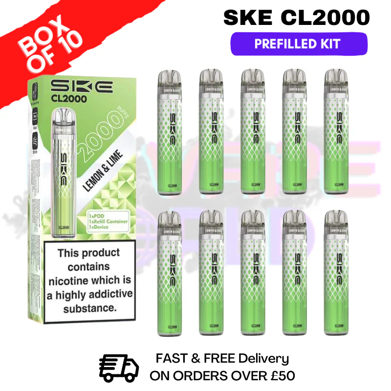 Lemon Lime SKE CL2000 Kits Box Of 10 - £29.99